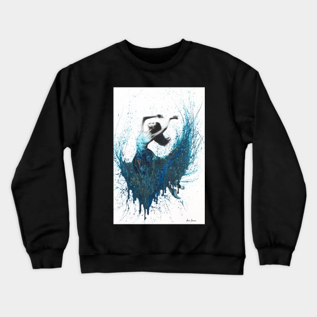 Ocean Gem Dance Crewneck Sweatshirt by AshvinHarrison